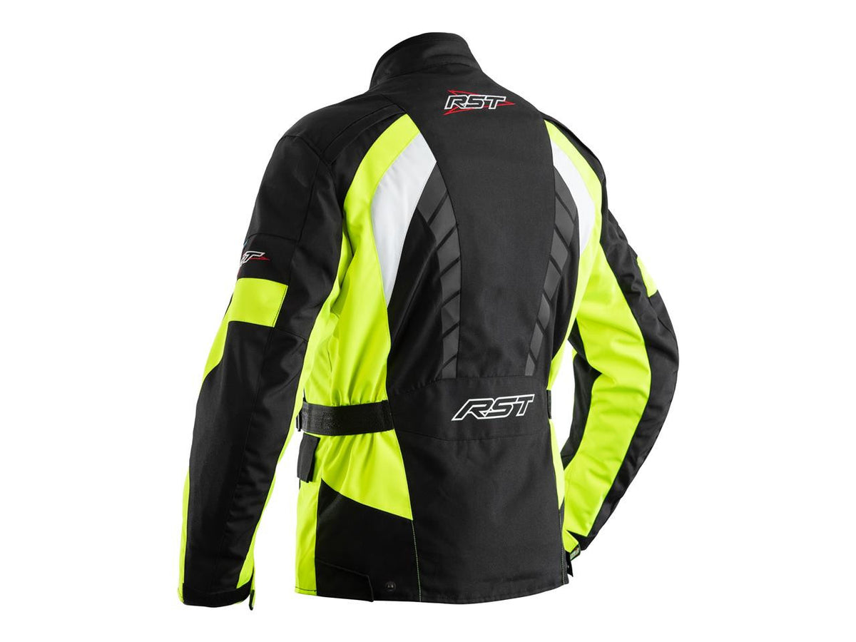 První textilní MC-Jacket Alpha 4 Black /Fluma