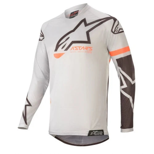 Alpinestars Racer Tech Compass svetr světle šedá/černá