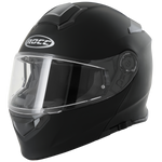 Rocc 830 Openable MC Helmet Matt Black