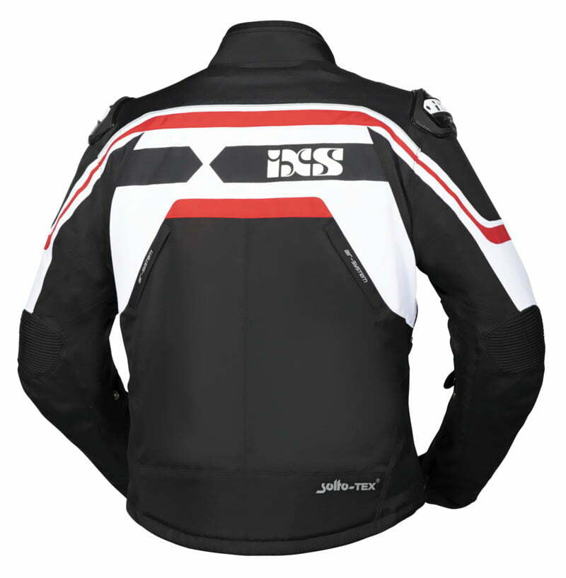 IXS Textile MC jacket RS-700 pcs black /red /white