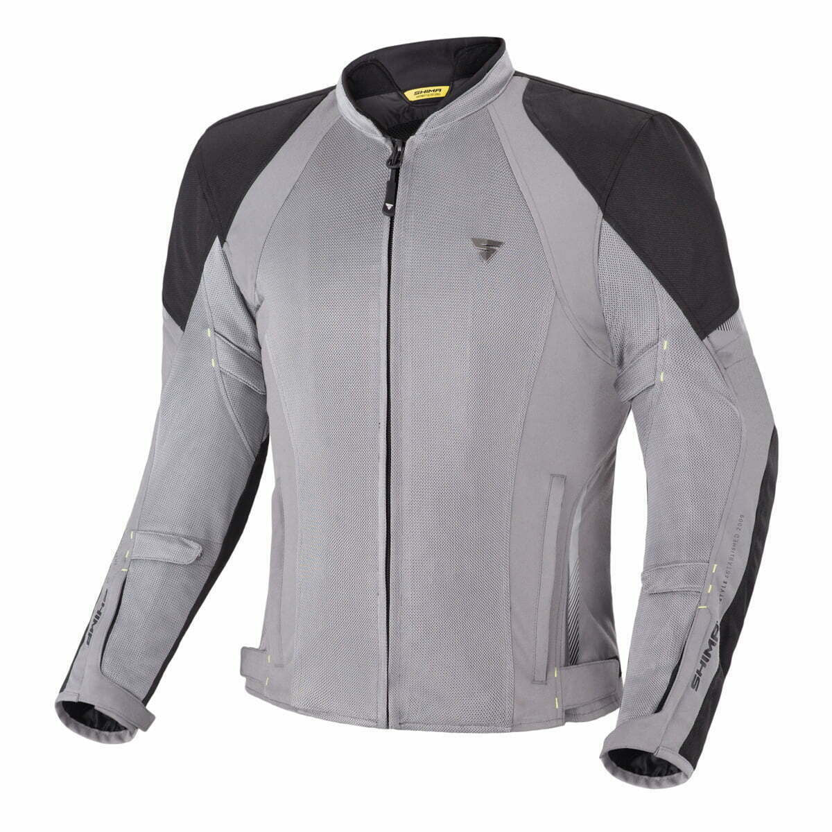 Shima textile mc jacket jet gray