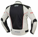 GMS Textile MC Jacket Samu Mesh Grey /Black /Red