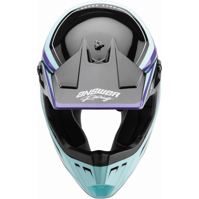 Odpověď stodola Cross MC Helmet AR1 Vivd Black /Lila