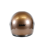 SMK Jet MC Helmet Retro Seven Brown