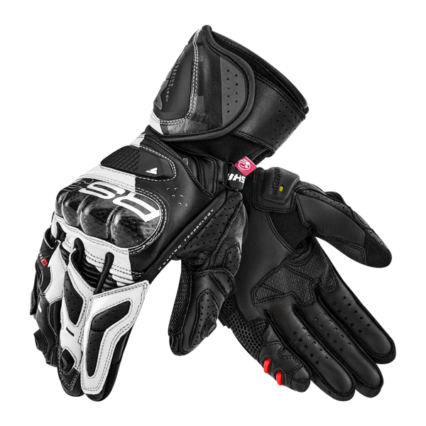 Shima Dam MC-Sport Gloves RS-3 Black /White