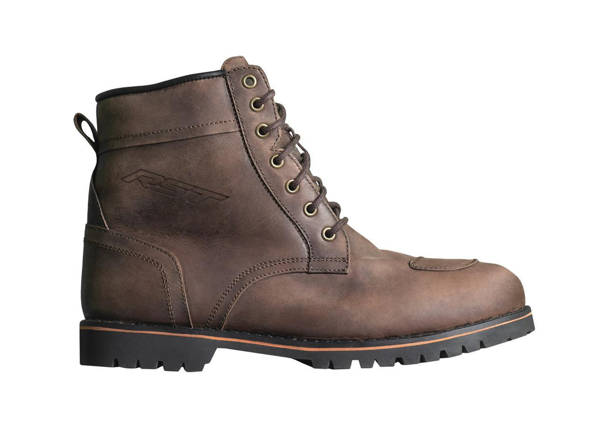 První MC Boots Roadster II WP Brown