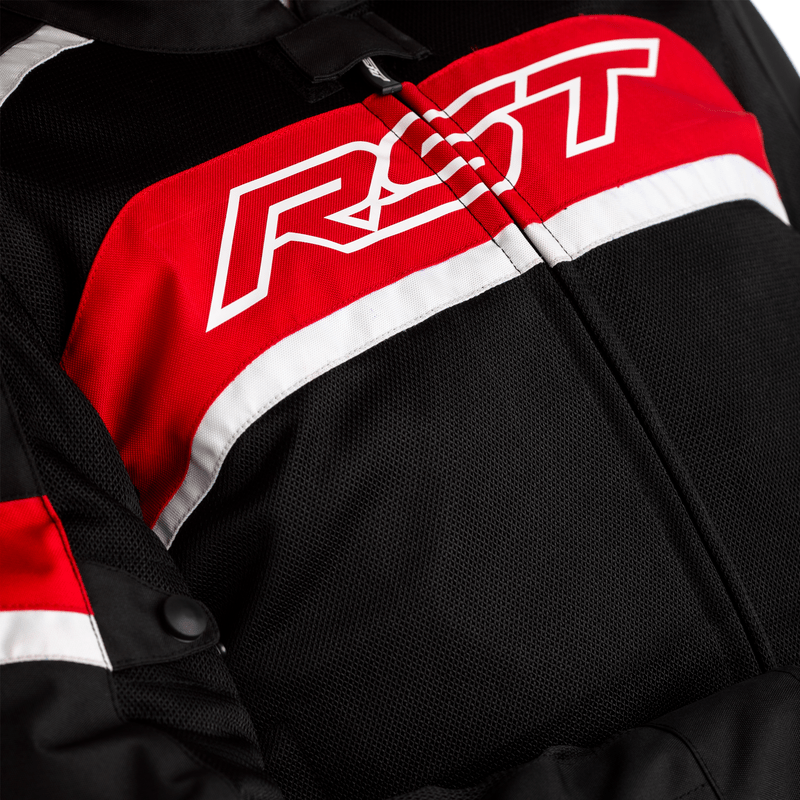 První textilní pilot MC-Jacket Black /Red