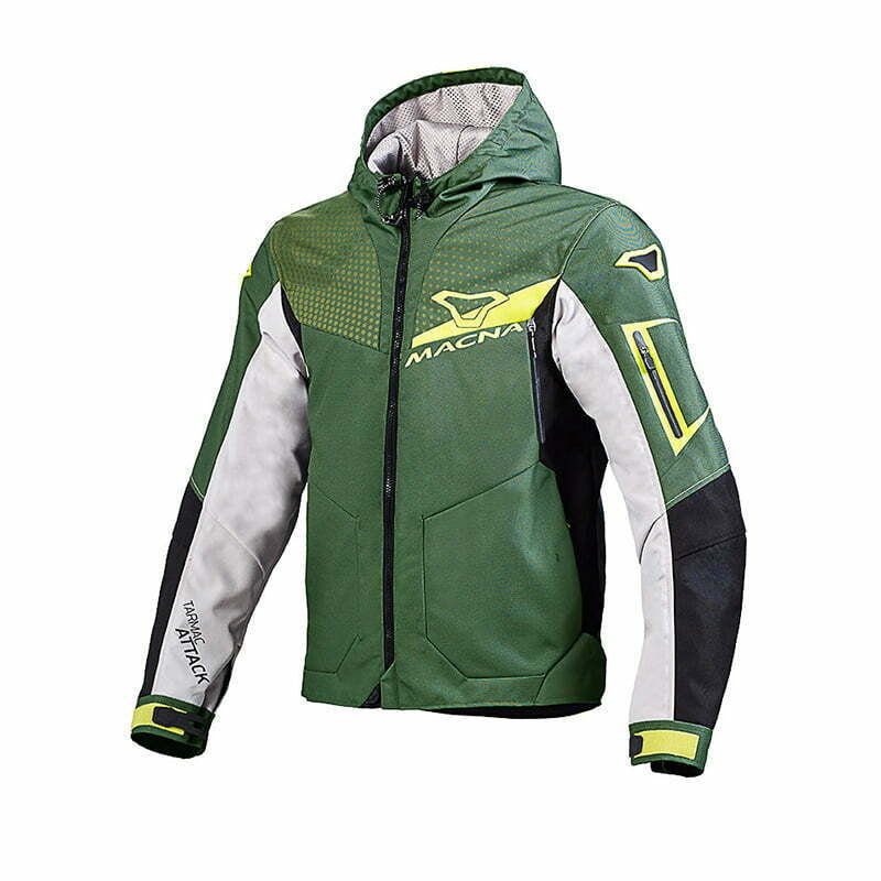 Macna Softshell MC bunda Imbuz Green