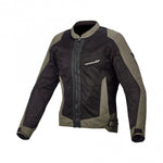 Macna Dam Textile MC bunda Velocity Black /Olive