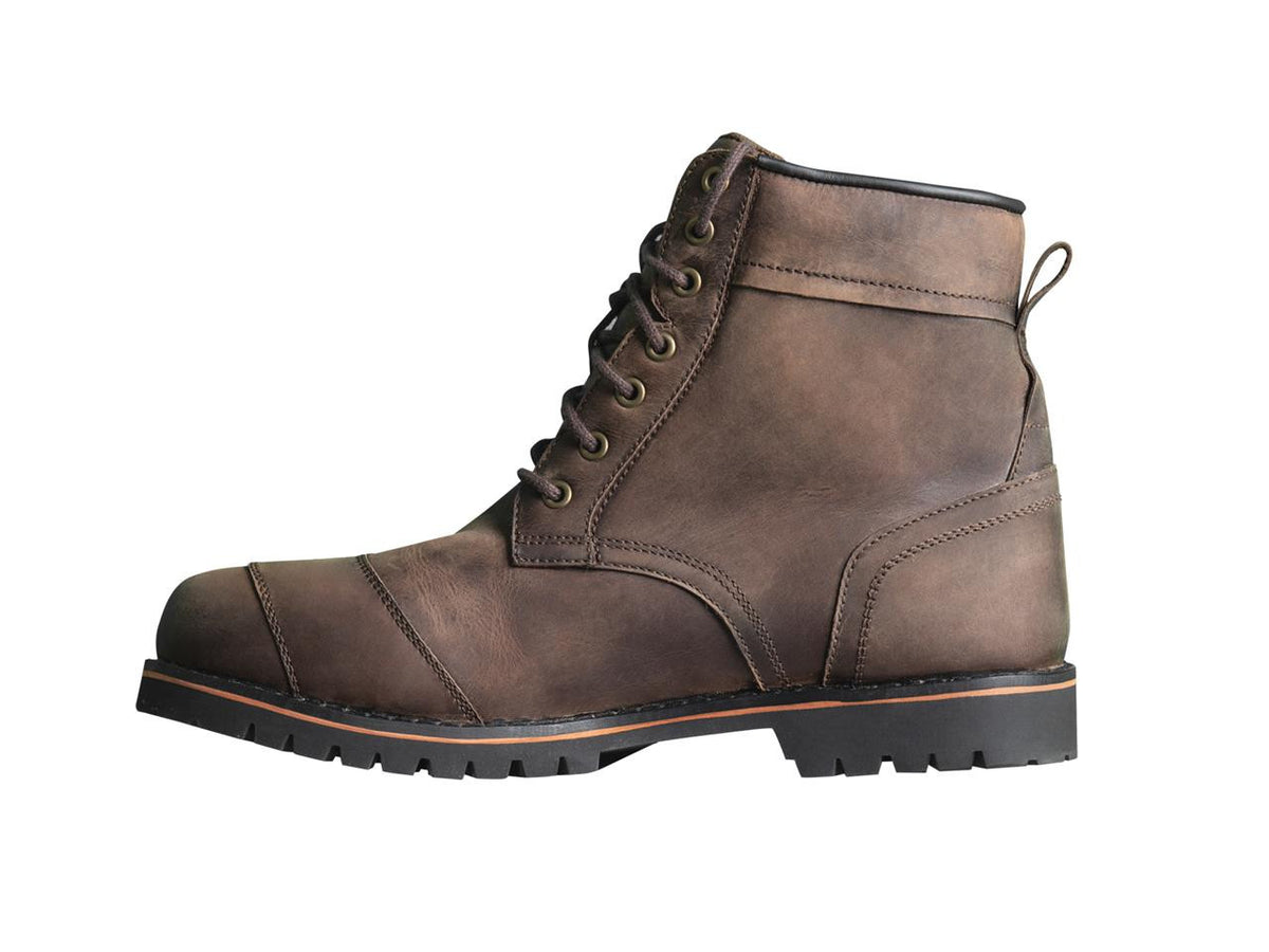 První MC Boots Roadster II WP Brown