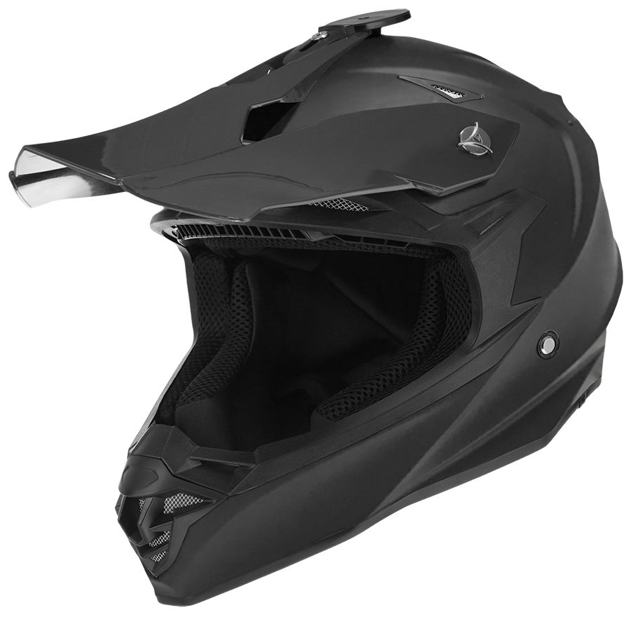 ROCC 710 Cross MC Helmet Matte Black