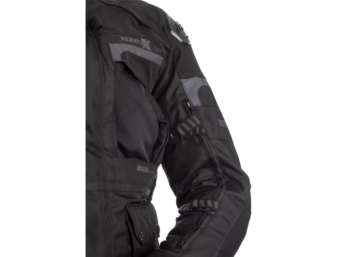 První textilie MC-Jacket Adventure-X Black