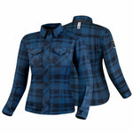 Shima lady Kevlar MC shirt Renegade 2.0 blue