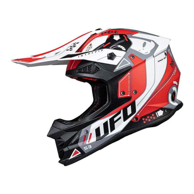 Helma UFO Cross MC Intrepid Red /White