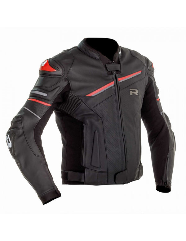Richa Leather Jacket Mugello II Black / Red 