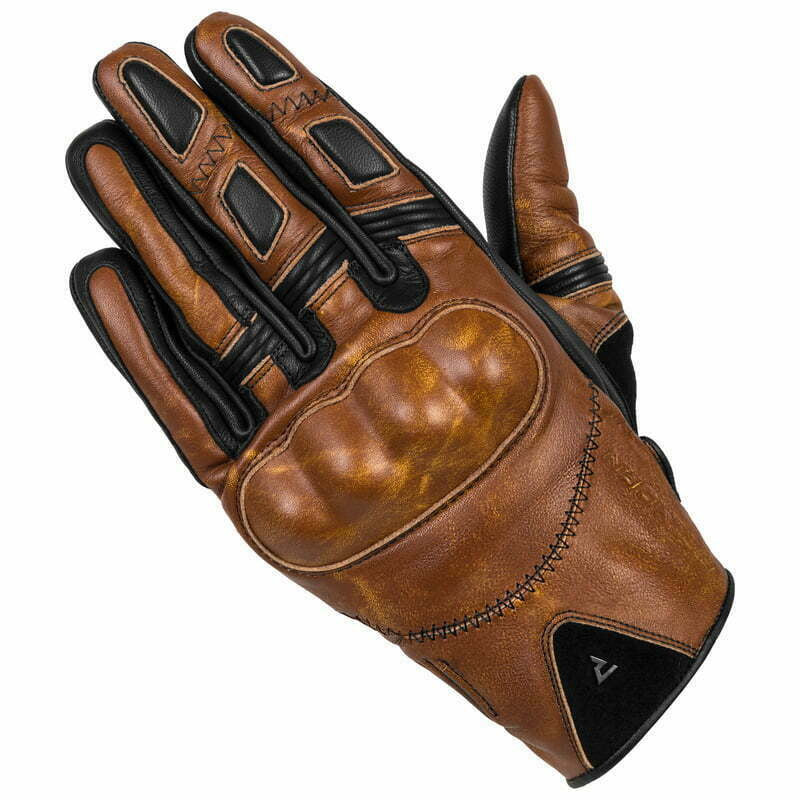 Rebelhorn Women MC Gloves Thug II Vintage Brown