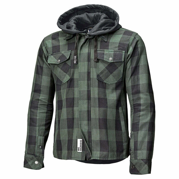 Držel Kevlar MC tričko Lumberjack II Black /Green
